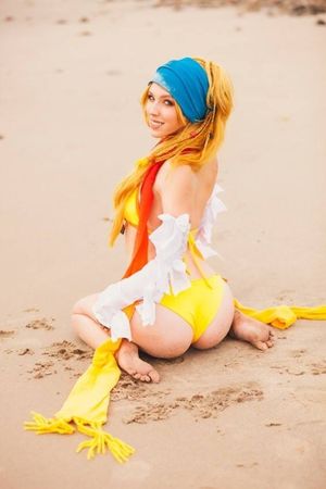 Tali xoxo as swimsuit Rikku!