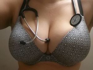 Stethoscope on Big Tits