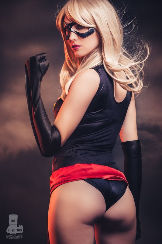 Hot Heather Marvel Girl