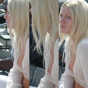 Nipple peek.. Busted