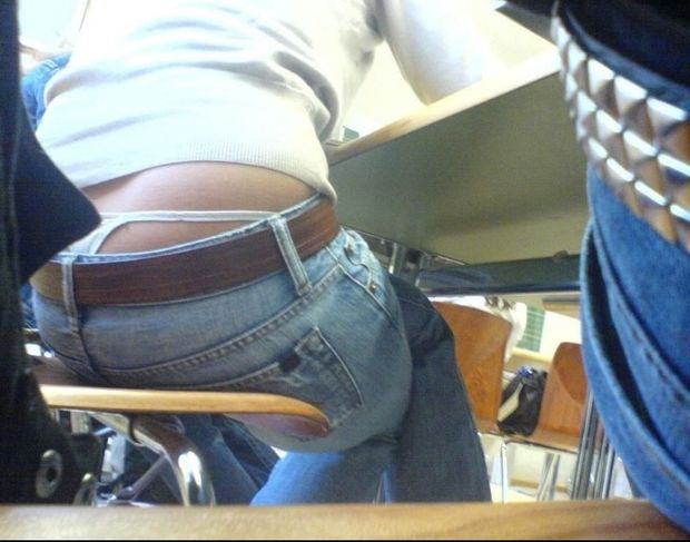 Thongs.. Poor male teachers