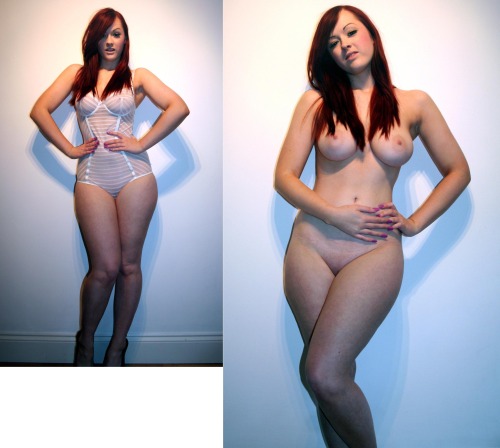 Find more beautiful girls with clothes on and off at www.clothesonclothesoff.com