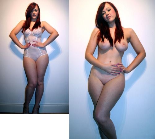 Find more beautiful girls with clothes on and off at www.clothesonclothesoff.com