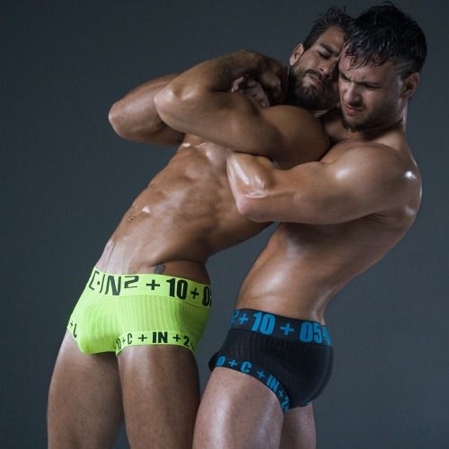 Reblog: homotography:
Chuck Strogish & Erasmo Viana by Rick...