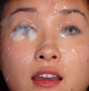 eyes wide open with white sauce