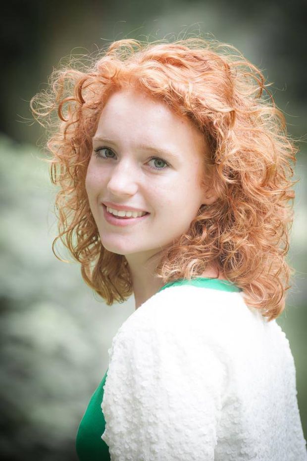 I love cute redheads: This one has my dick hard with her cloth on. I imagine what she looks like without in the buff.