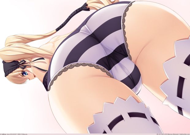 Sexy hentai blonde girl