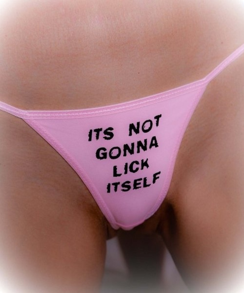 It's not gonna lick itself