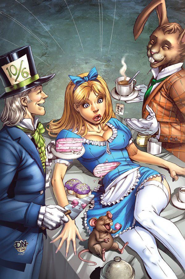 Mad Hatter Cover by DNA-1