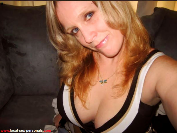 Hot Mature MILF with some huge tits and great cleavage