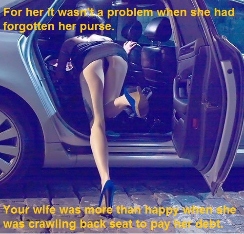 Paying for taxi