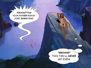 Pocahontas's commune with nature and spirit quest cut short
