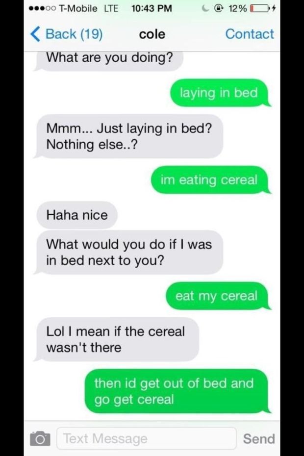 Eating Cereal