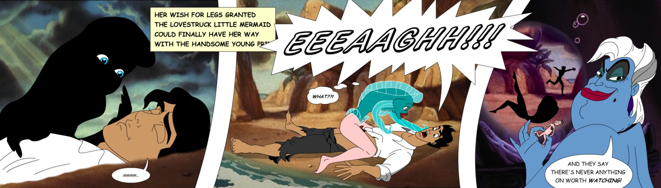 The Little Mermaid Ariel gets the short end in a Faustian bargain