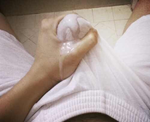 Cum in pants