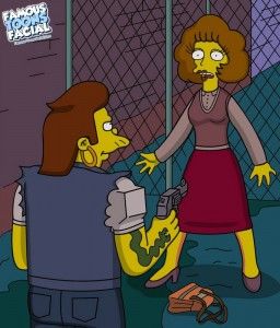 Este comic porno de los simpson xxx: Snake y Maude Flanders, veras como este ladrón despiadado abusa sexualmente de la pobre Maude en un lugar oscuro la acorrala y la obliga a chupársela&#8230;


Datos del Comic: Los Simpson XXX &#8211; Los Simpson XXX &#