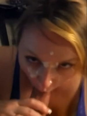 best-amateur-cumshots: Must see super hot VIDEO! Big tits jiggling in her bathing suit while she sucks a big load out of him and then takes a nice facial followed by some more sucking. Video here: =fXKNXSOWfBBfWOSXNKXf