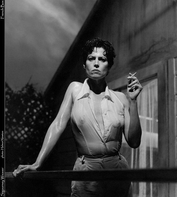 Sigourney Weaver Beach