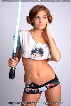 Beautiful Star Wars Fangirl