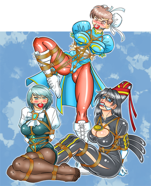 Tied Game Girls by BDSMthingies