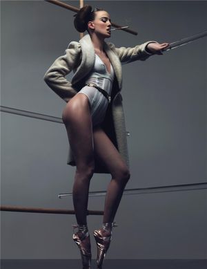 hot ballet dancer cigarette