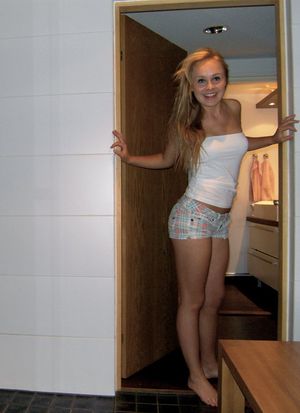 Cute natural blonde