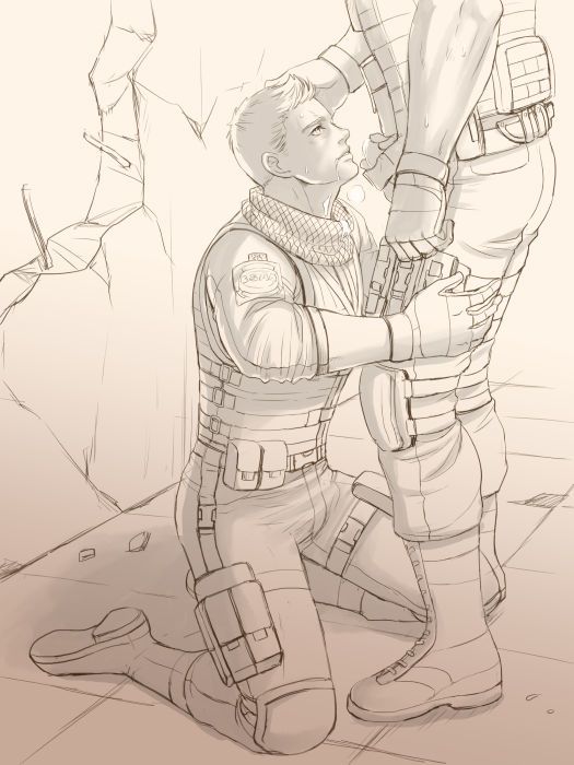 chris redfield & piers nivans
