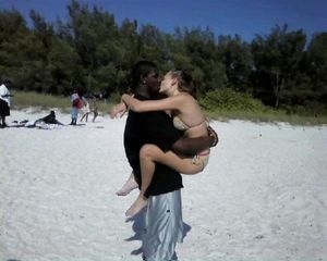 My wife tends to be overly affectionate with helpful strangers... I guess