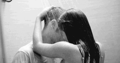 showering with clothes on
