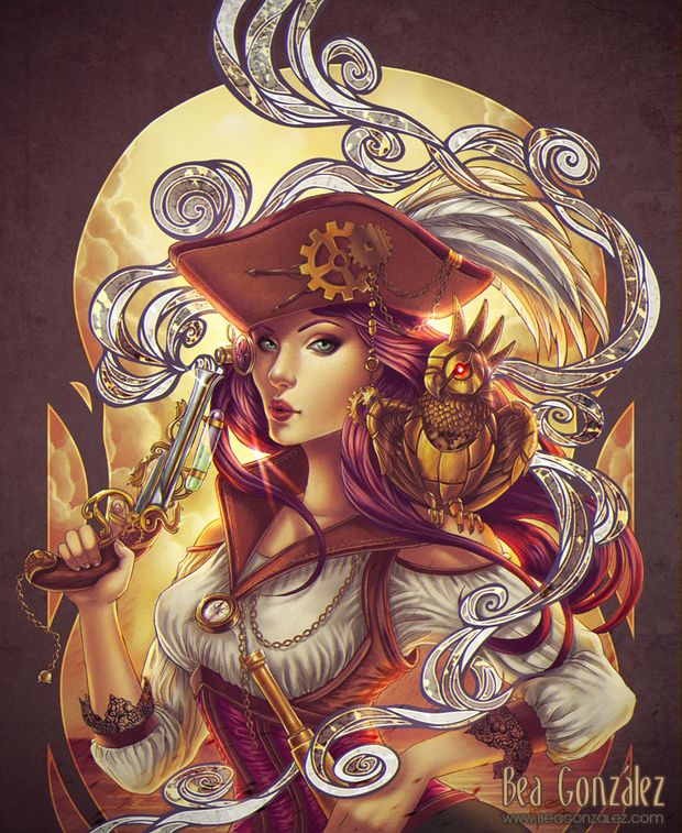 Pirate Gears by Bea-Gonzalez