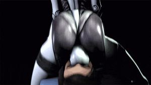 MASS EFFECT FACE FUCK! 3