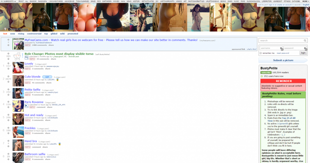 If you love skinny girls with big tits, then /r/BustyPetite is for you. Plain and simple. It&rsquo;s a mostly picture and GIF sub-reddit, but the quality is definitely there.
The post BustyPetite appeared first on PornManiak.
