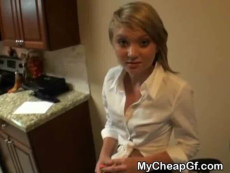 cute ex girlfriend in school girl outfit sucking dick