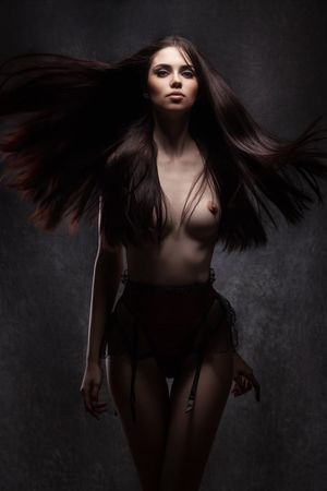 Hot Raven Haired Girl