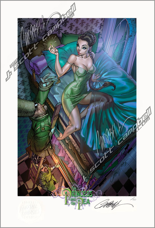 Princess and the Pea - J. Scott Campbell - 2011
