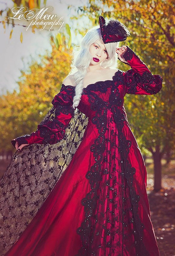 Ever After Fantasy Medieval or Princess Custom Color Fabric Size Gown