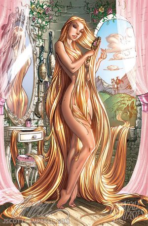 Rapunzel by J Scott Campbell
