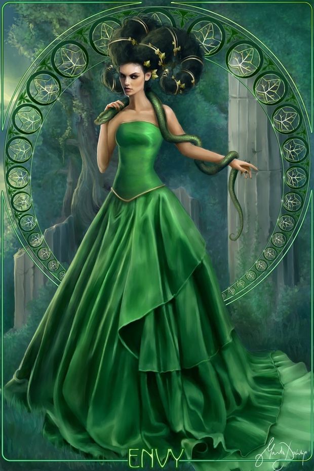 The Seven Deadly Sins: ENVY by dahlig