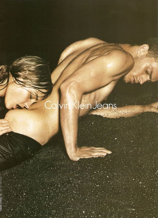 a-state-of-bliss:Calvin Klein Jeans 2006 - Natalia Vodianova & Jamie Dornan