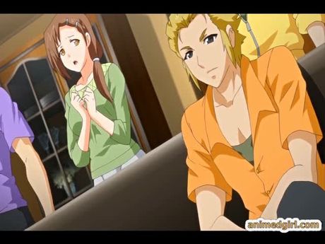 Japanese hentai with big tits hot fucking