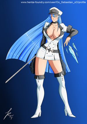 Esdeath Pinup - Akame Ga Kill ! by Oo_Sebastian_oO