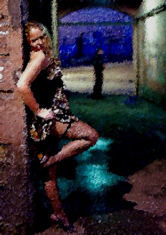 Painting - La prostituée...