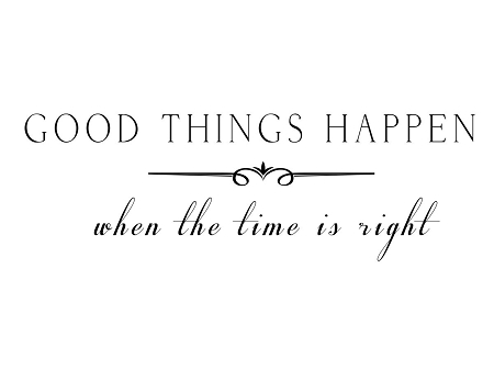 Good thikns happen