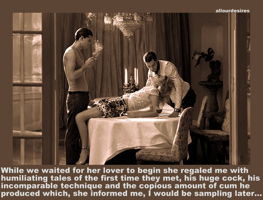Waiting for him to begin…