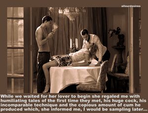 Waiting for him to begin…