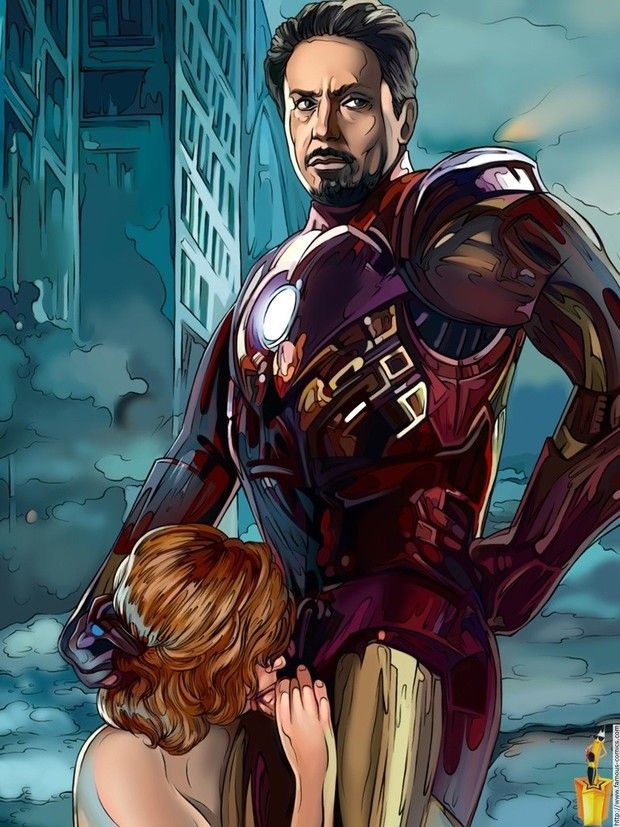 Iron Man Gets Blowjob