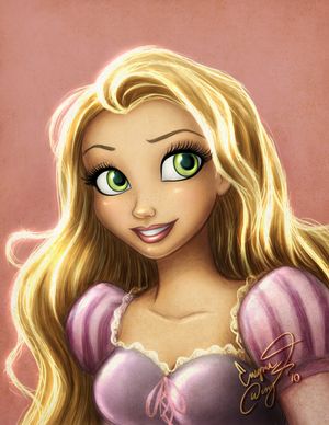 tangled girl by enigmawing