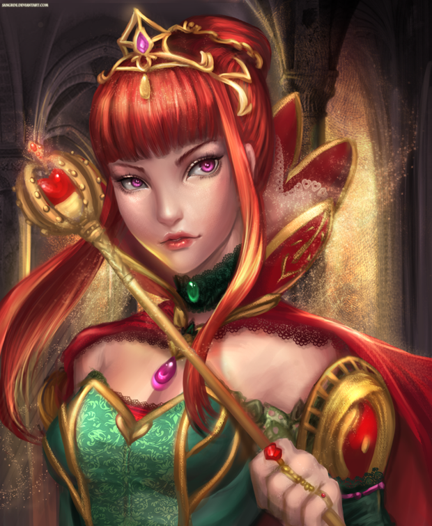 :: The Red Queen :: by Sangrde