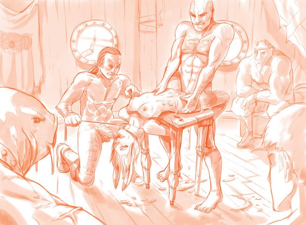 Commission - Bunny and the Crew by D-rex