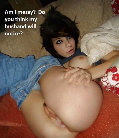 My wife tries to come home after she gets fucked & forgets that her pussy still drips of cum!